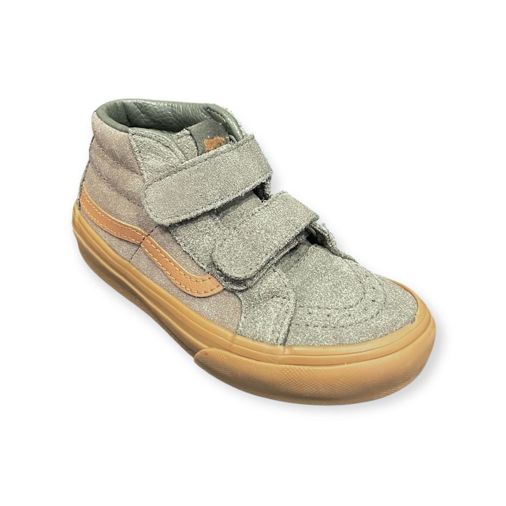 Vans Kids Sneakers in Gray and Tan